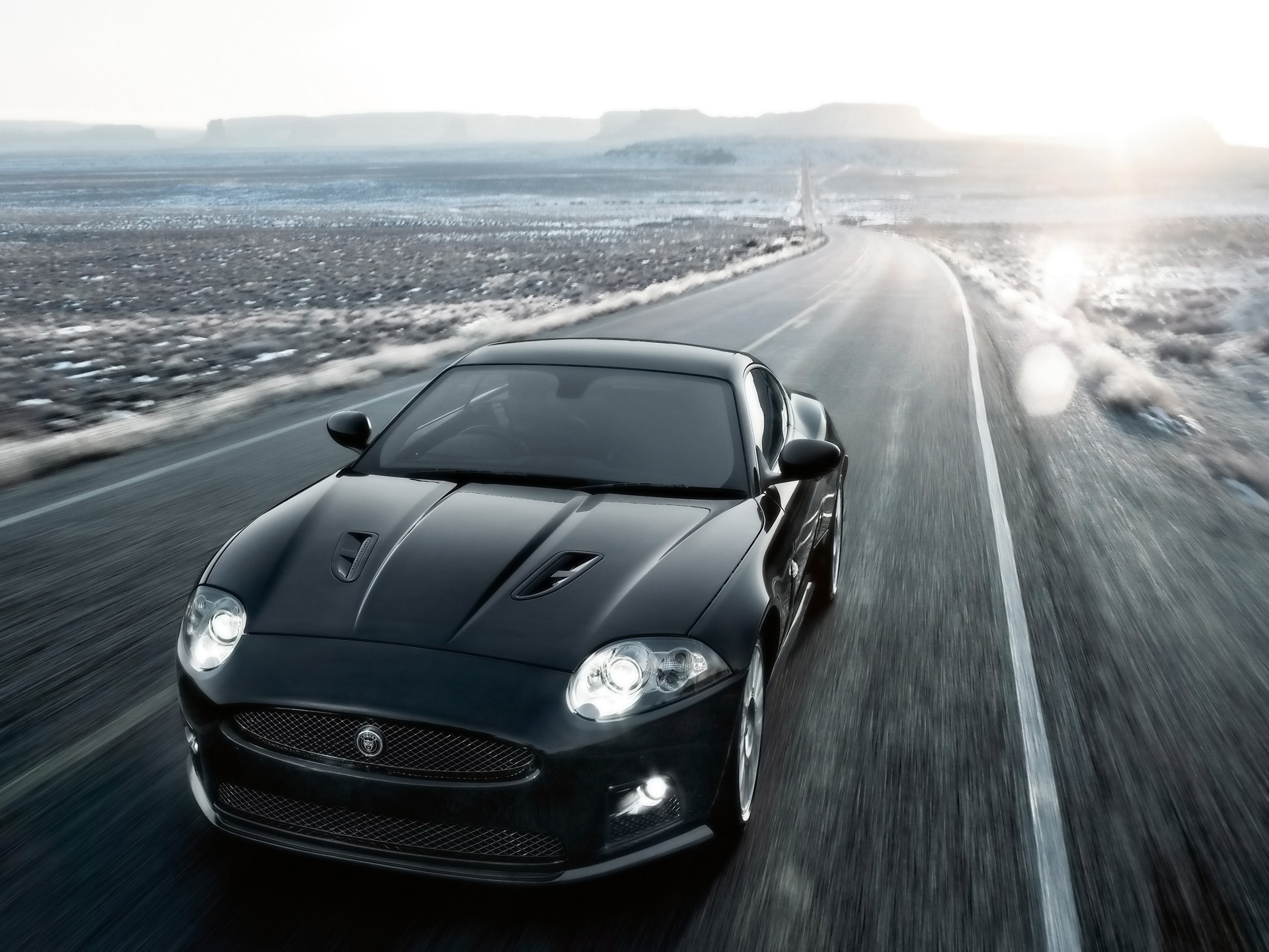 Jaguar XK front view